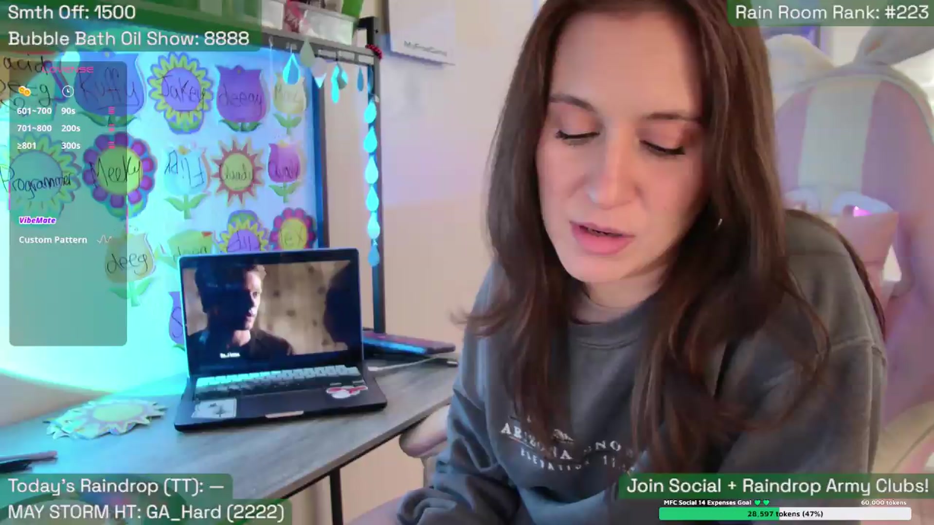 Gallery image thumbnail from SabrinaRain's myfreecams stream on, 05/13/2026, 24:29 image 2 of 20