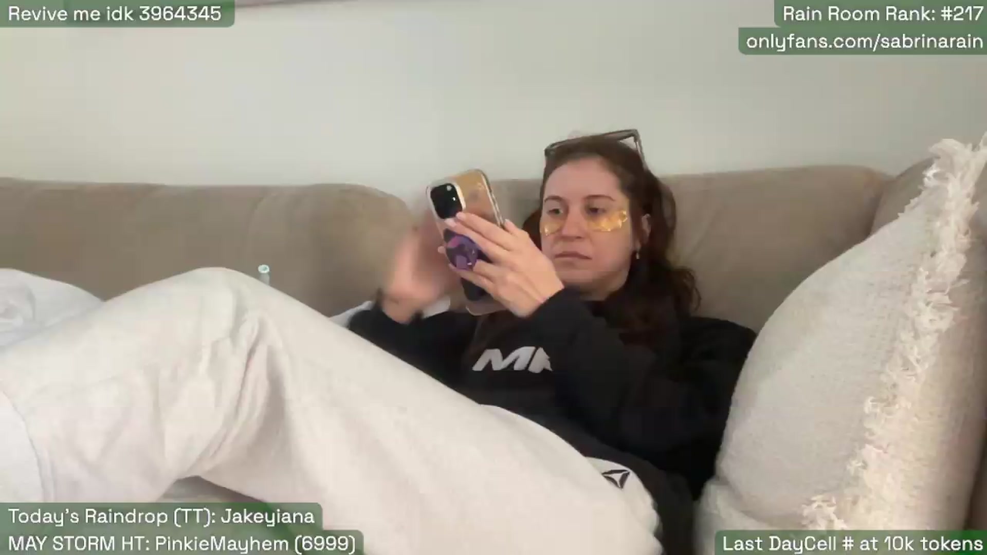 Gallery image thumbnail from SabrinaRain's myfreecams stream on, 05/24/2026, 21:18 image 6 of 20