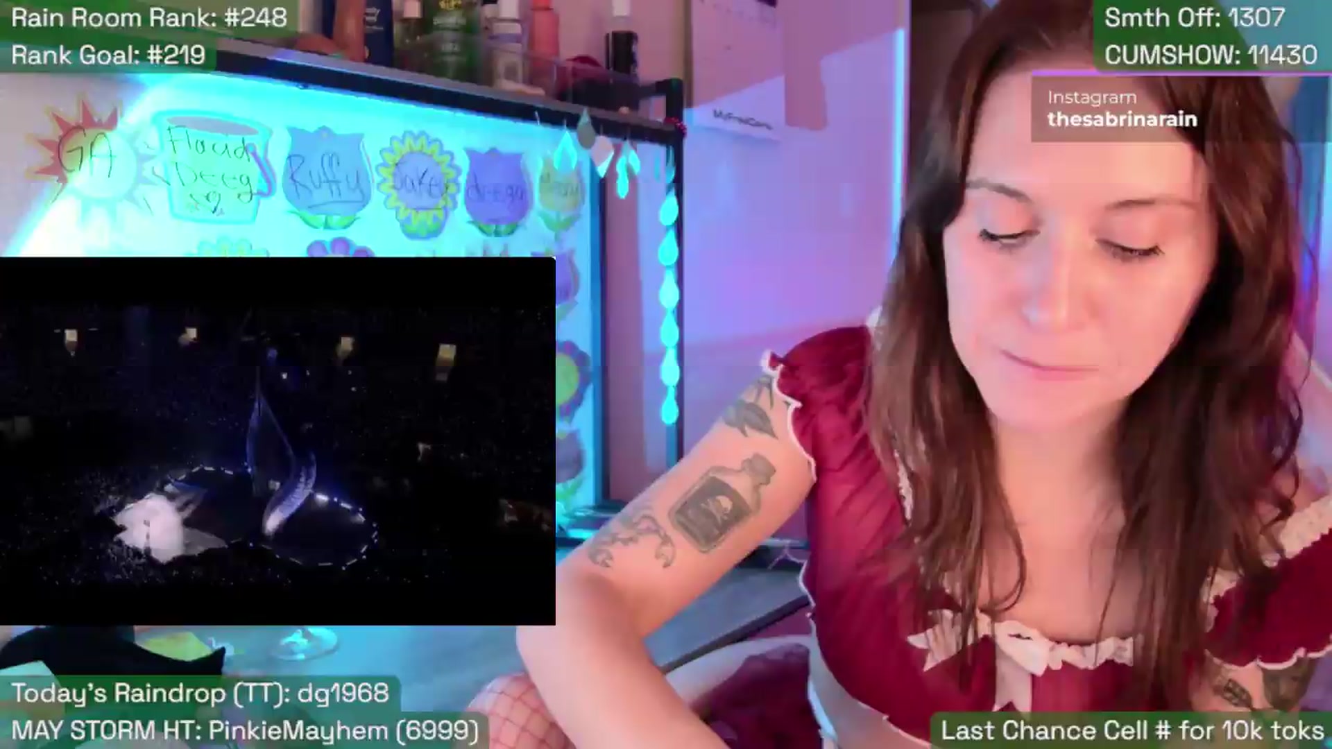 Gallery image thumbnail from SabrinaRain's myfreecams stream on, 05/30/2026, 04:48 image 10 of 20