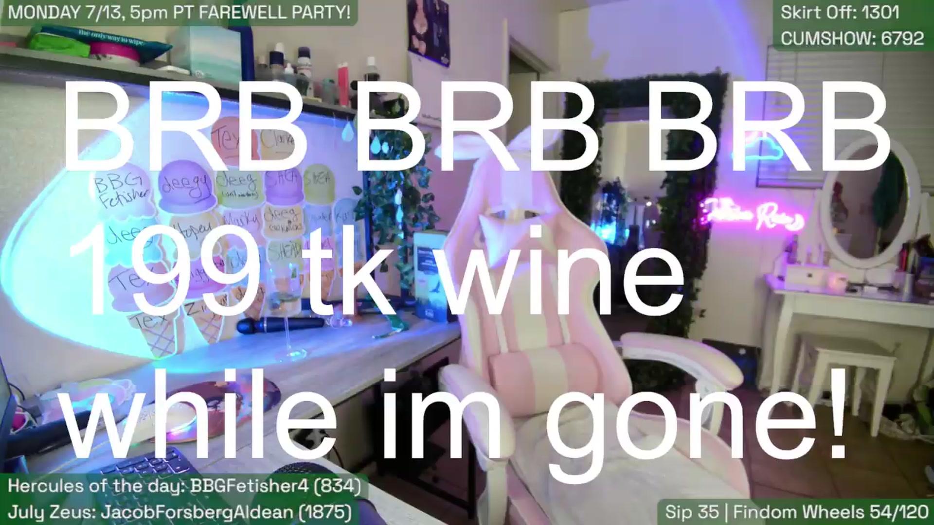 Gallery image thumbnail from SabrinaRain's myfreecams stream on, 07/12/2026, 05:06 image 9 of 20