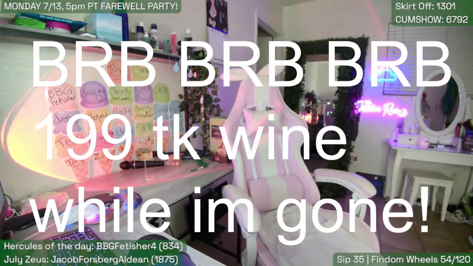 Gallery image thumbnail from SabrinaRain's myfreecams stream on, 07/12/2026, 05:06 image 8 of 20