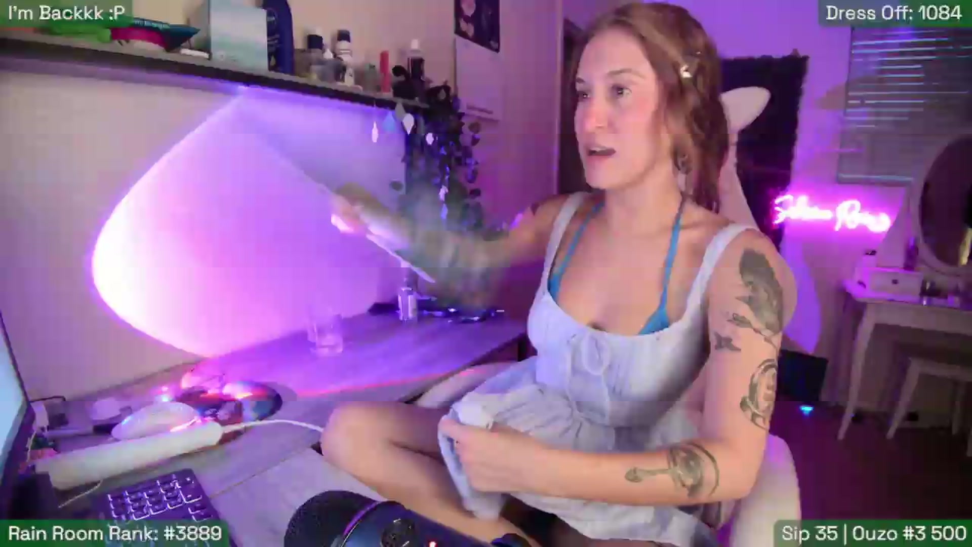 Gallery image thumbnail from SabrinaRain's myfreecams stream on, 08/06/2026, 05:16 image 8 of 20