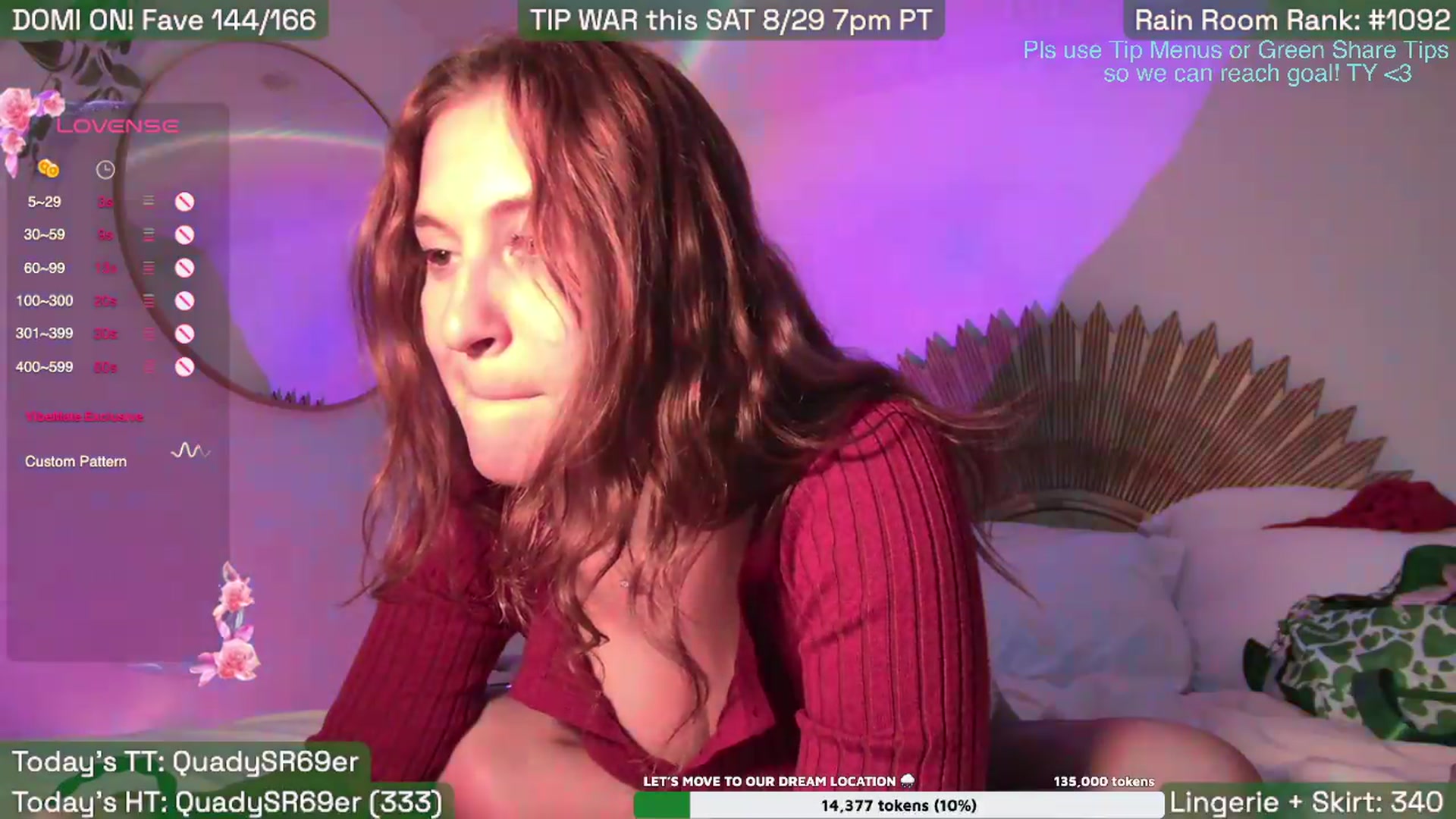 Gallery image thumbnail from SabrinaRain's myfreecams stream on, 08/28/2026, 01:50 image 19 of 20
