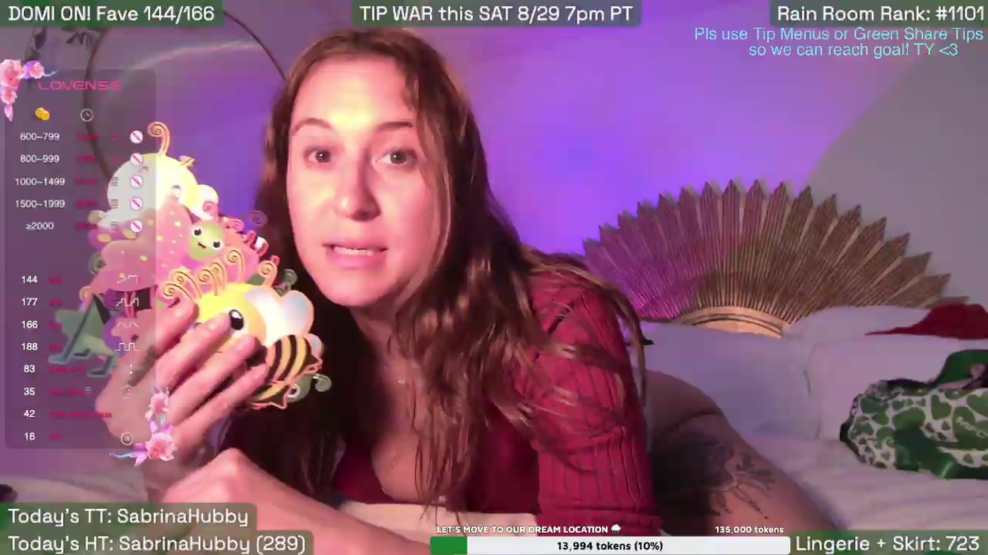 Gallery image thumbnail from SabrinaRain's myfreecams stream on, 08/28/2026, 01:50 image 12 of 20
