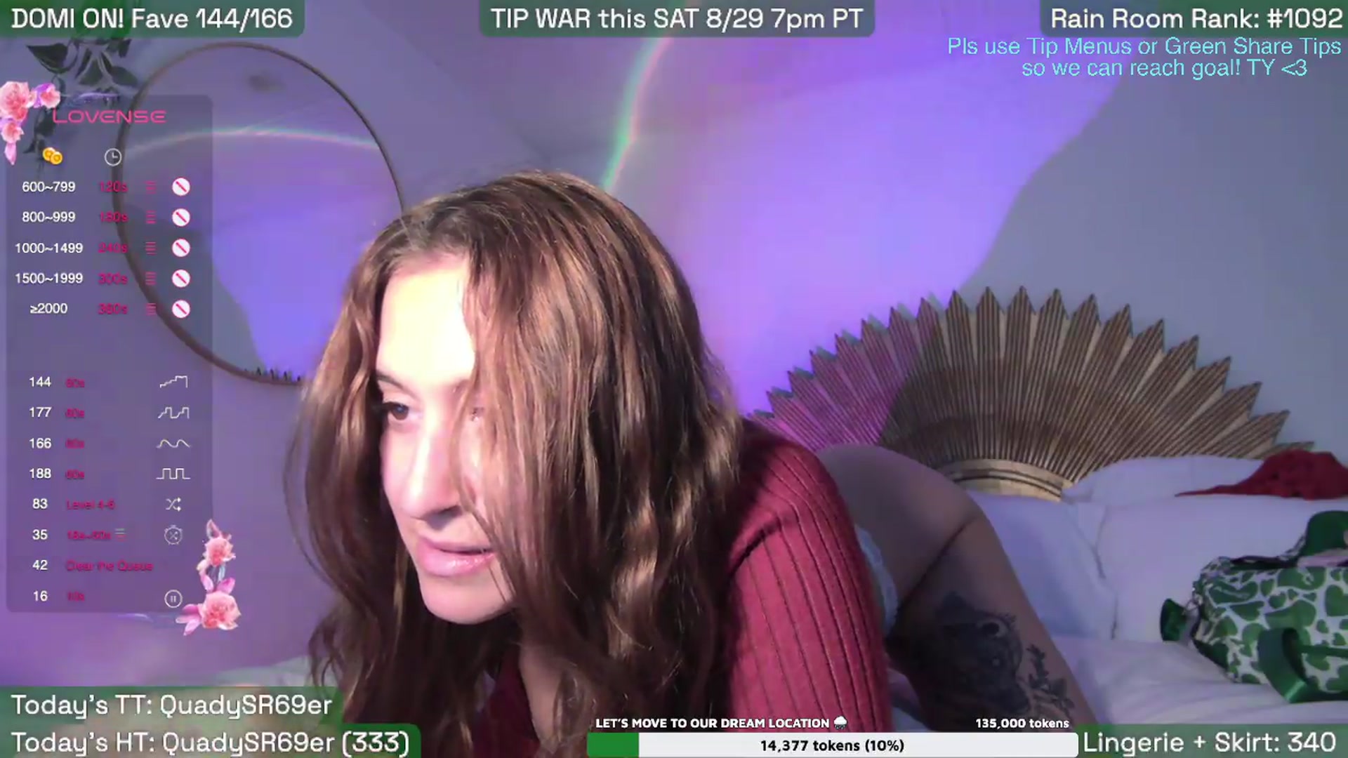 Gallery image thumbnail from SabrinaRain's myfreecams stream on, 08/28/2026, 01:50 image 18 of 20