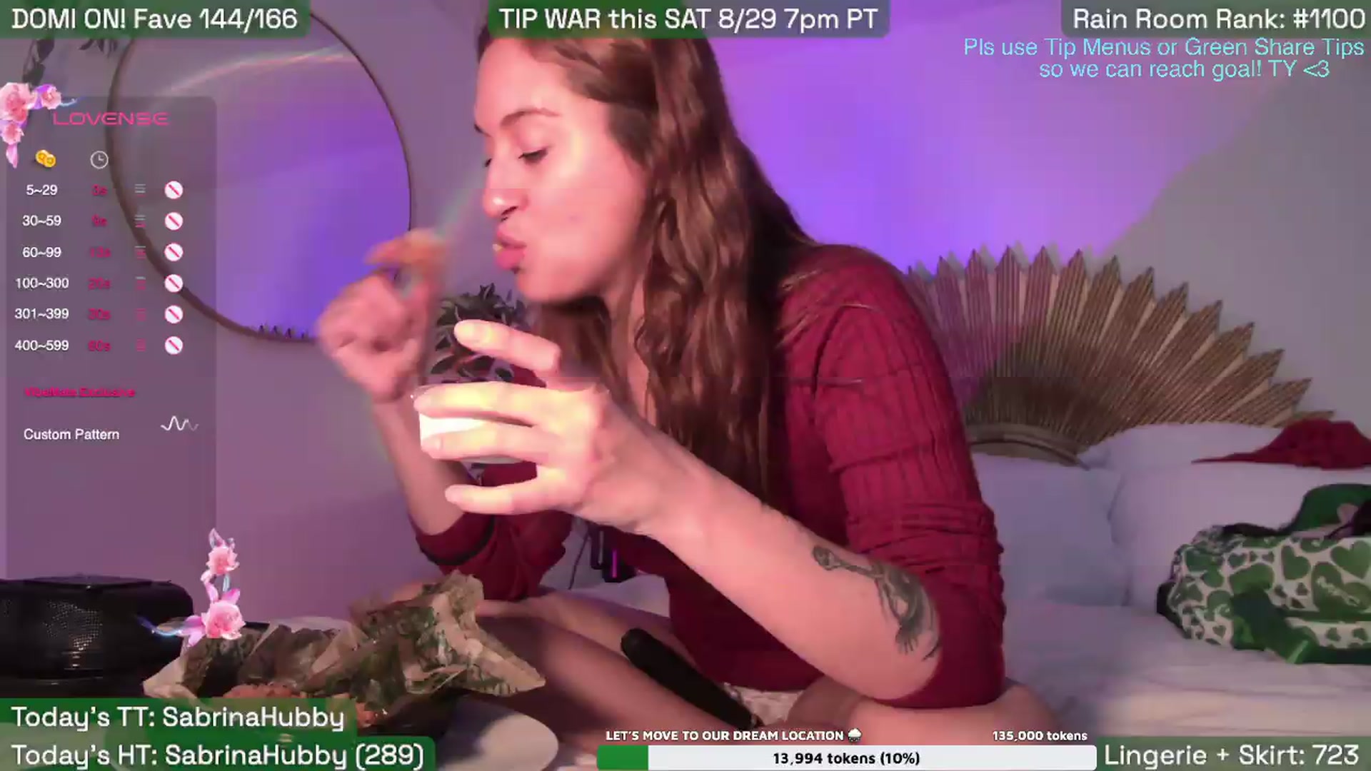 Gallery image thumbnail from SabrinaRain's myfreecams stream on, 08/28/2026, 01:50 image 10 of 20