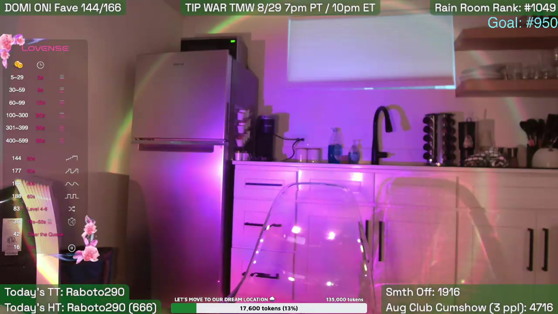 Gallery image thumbnail from SabrinaRain's myfreecams stream on, 08/29/2026, 04:05 image 15 of 20