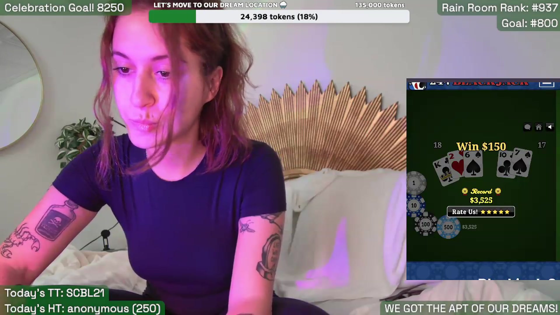 Gallery image thumbnail from SabrinaRain's myfreecams stream on, 08/31/2026, 22:23 image 9 of 20