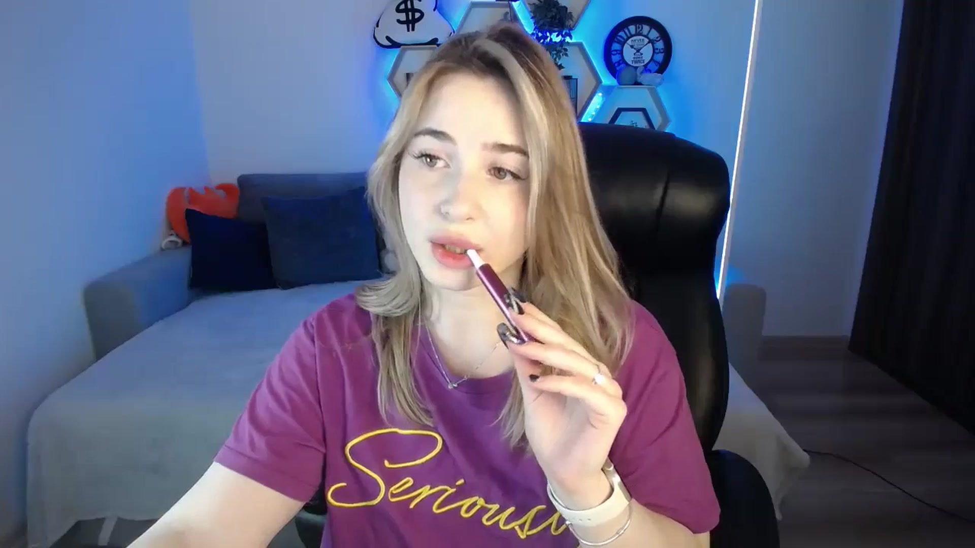 Gallery image thumbnail from SabrinaViolet's myfreecams stream on, 12/22/2024, 10:13 image 9 of 20
