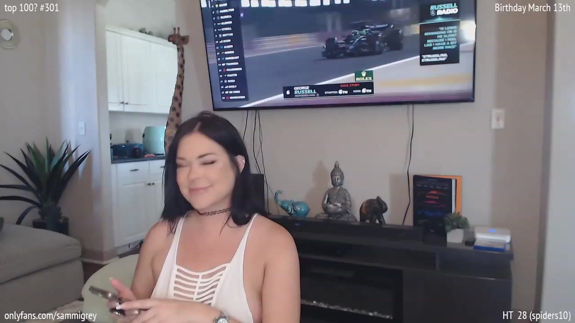 Gallery image thumbnail from Sammigrey_'s myfreecams stream on, 03/05/2023, 16:52 image 6 of 20