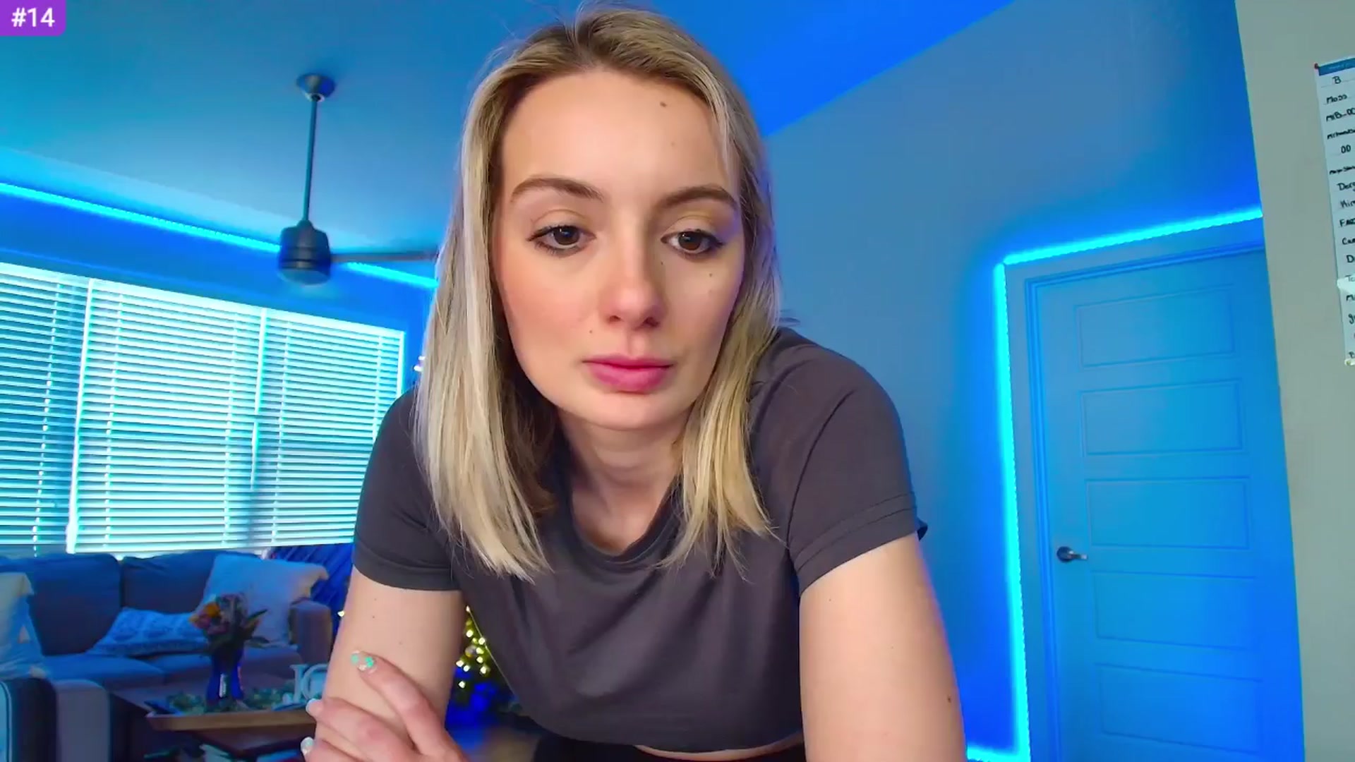 Gallery image thumbnail from Sammy_gray's myfreecams stream on, 04/12/2024, 24:42 image 10 of 20