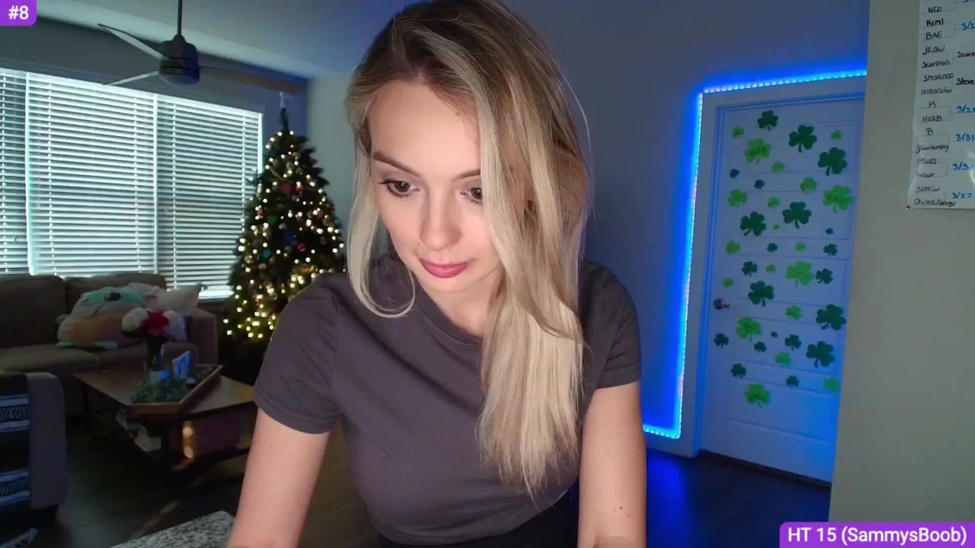 Gallery image thumbnail from Sammy_gray's myfreecams stream on, 03/27/2025, 24:20 image 8 of 20