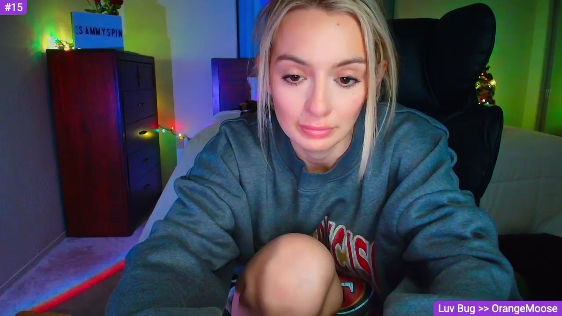 Gallery image thumbnail from Sammy_gray's myfreecams stream on, 02/23/2026, 05:54 image 4 of 20