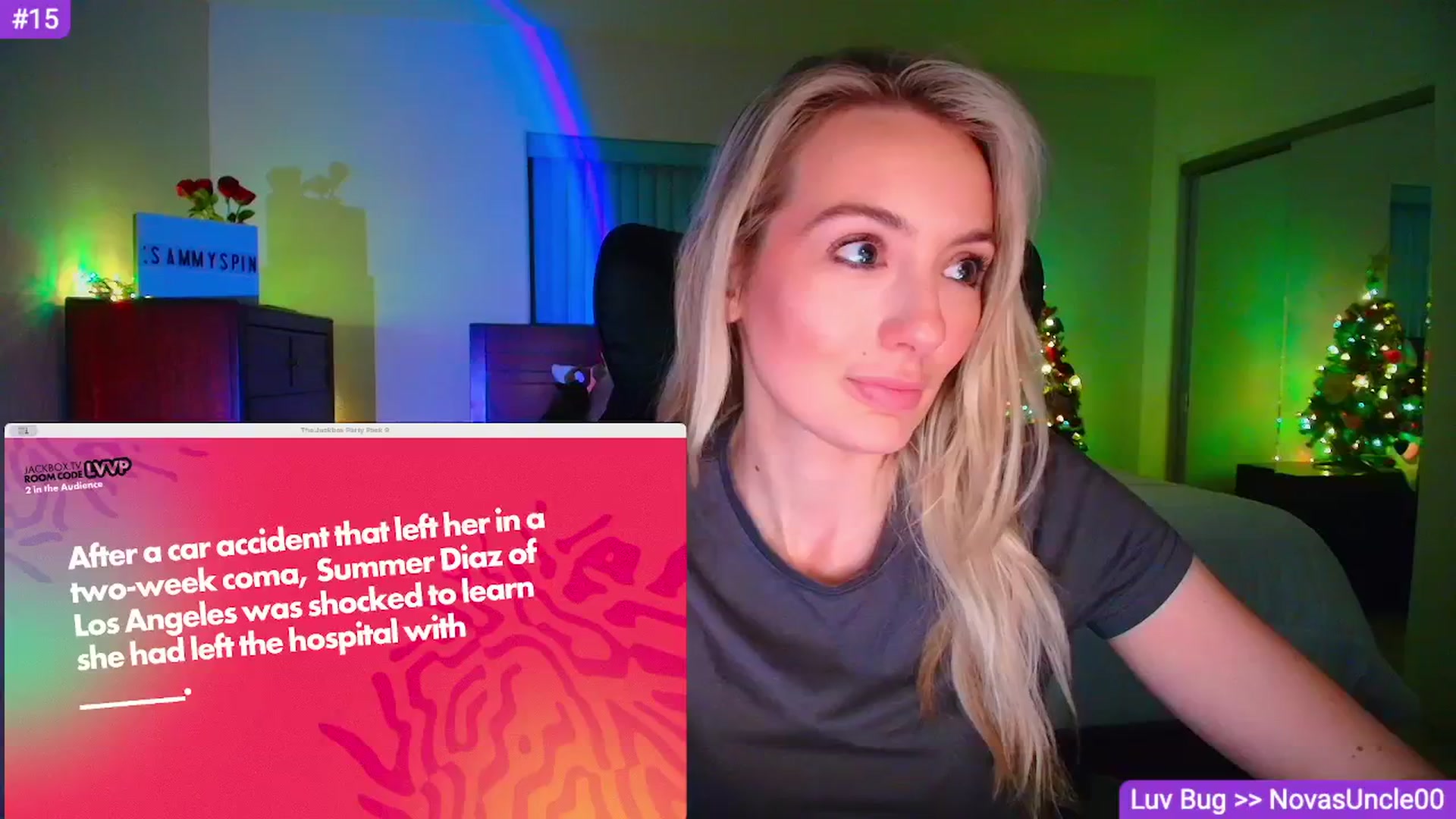 Gallery image thumbnail from Sammy_gray's myfreecams stream on, 02/26/2026, 04:48 image 14 of 20