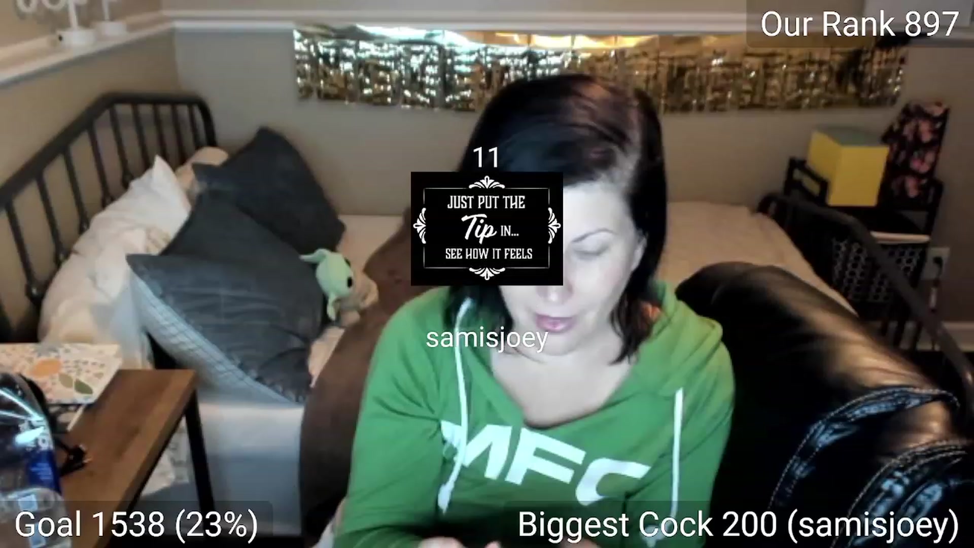 Gallery image thumbnail from Samtastic_'s myfreecams stream on, 01/01/2023, 23:32 image 17 of 20
