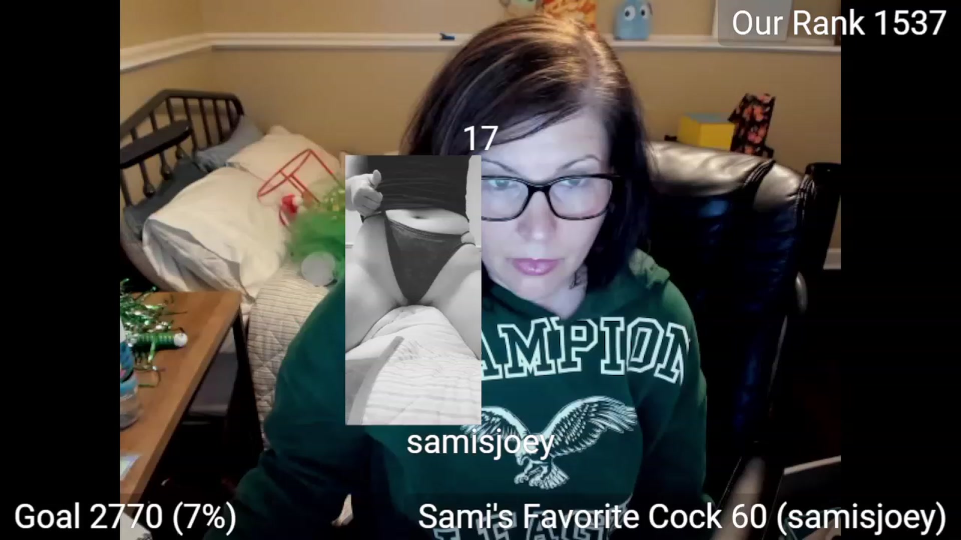 Gallery image thumbnail from Samtastic_'s myfreecams stream on, 02/25/2023, 24:27 image 17 of 20
