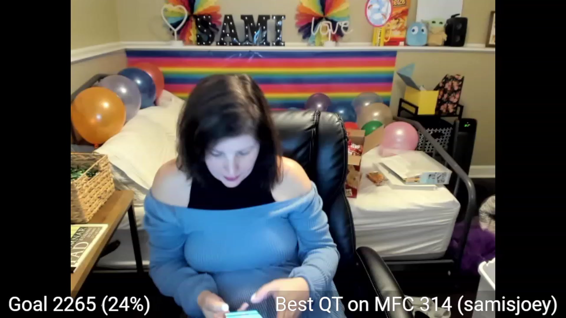 Gallery image thumbnail from Samtastic_'s myfreecams stream on, 03/14/2023, 23:21 image 12 of 20