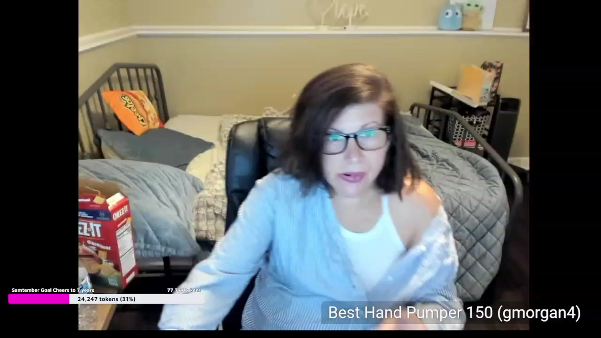 Gallery image thumbnail from Samtastic_'s myfreecams stream on, 09/14/2023, 16:49 image 12 of 20