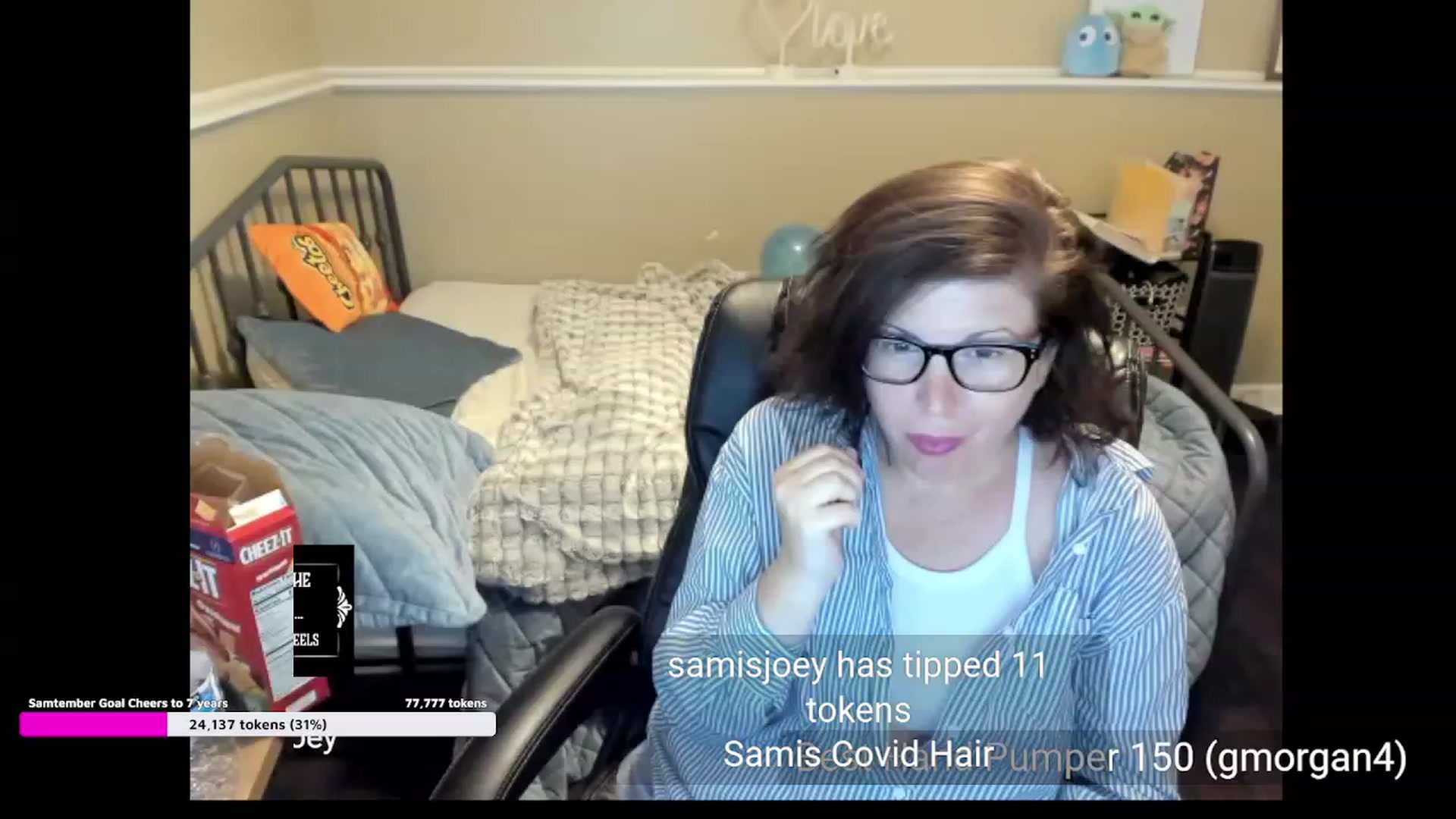 Gallery image thumbnail from Samtastic_'s myfreecams stream on, 09/14/2023, 16:49 image 5 of 20