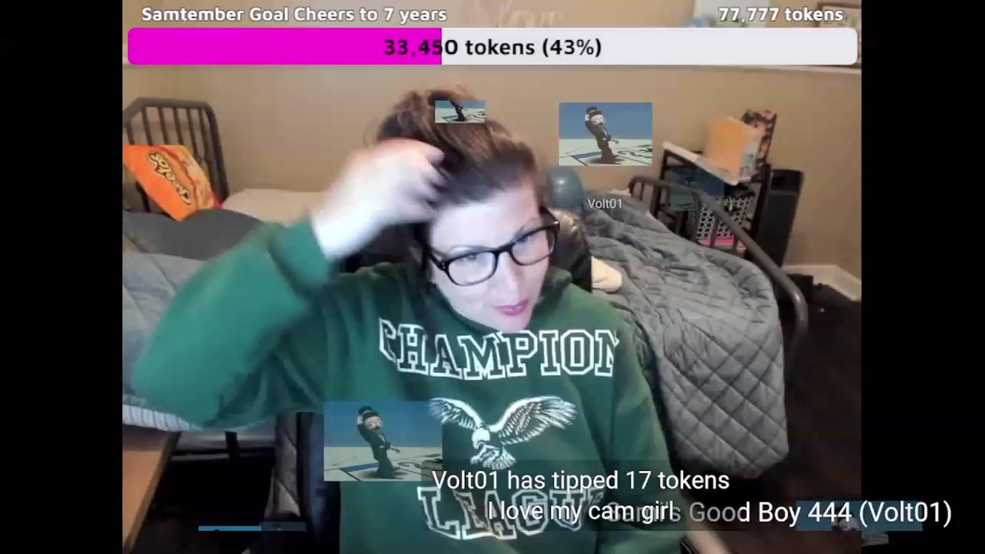 Gallery image thumbnail from Samtastic_'s myfreecams stream on, 09/20/2023, 01:20 image 3 of 20