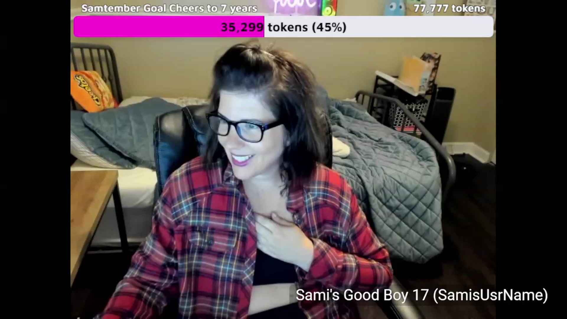 Gallery image thumbnail from Samtastic_'s myfreecams stream on, 09/22/2023, 20:45 image 5 of 20