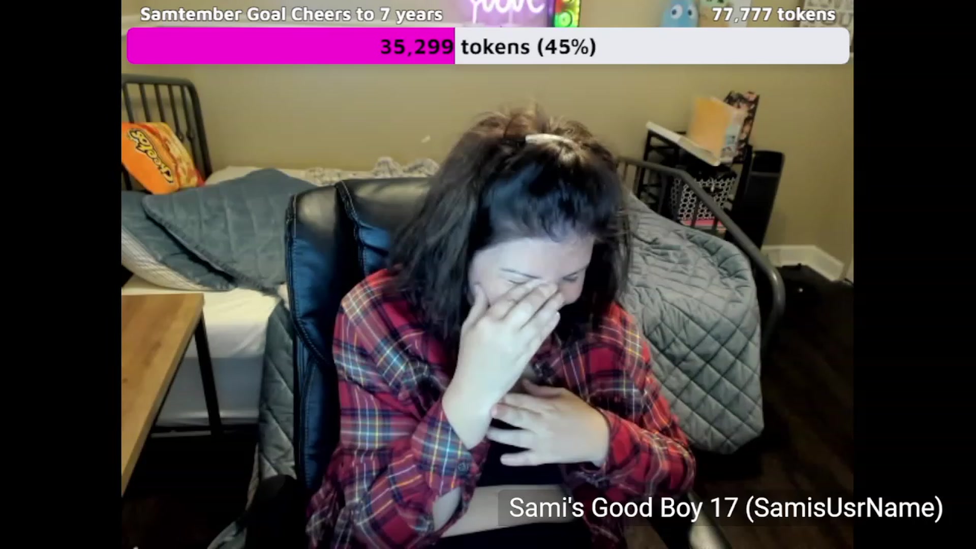 Gallery image thumbnail from Samtastic_'s myfreecams stream on, 09/22/2023, 20:45 image 8 of 20