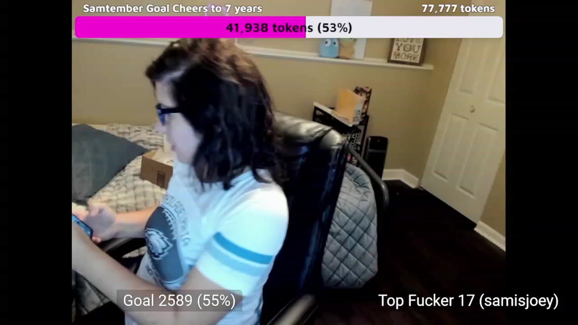 Gallery image thumbnail from Samtastic_'s myfreecams stream on, 09/25/2023, 23:16 image 4 of 20