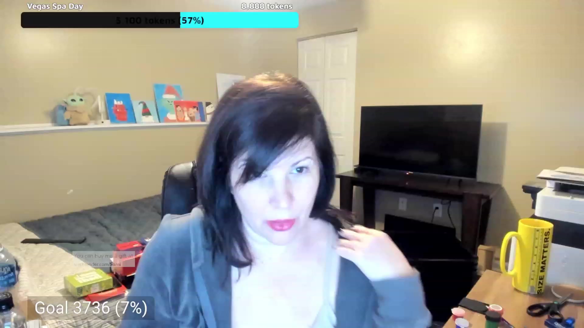 Gallery image thumbnail from Samtastic_'s myfreecams stream on, 01/23/2024, 23:06 image 8 of 20