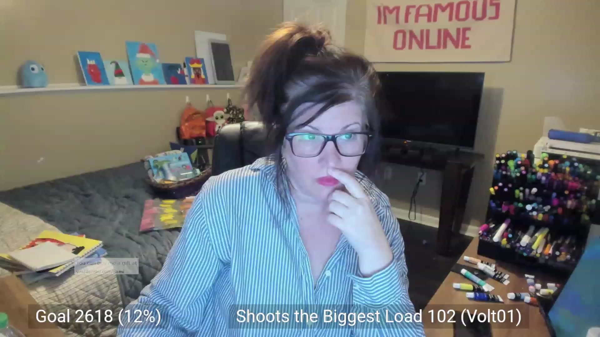 Gallery image thumbnail from Samtastic_'s myfreecams stream on, 03/14/2024, 24:41 image 18 of 20