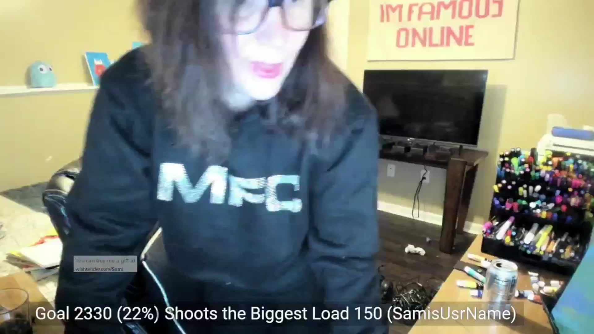 Gallery image thumbnail from Samtastic_'s myfreecams stream on, 03/15/2024, 01:15 image 5 of 20