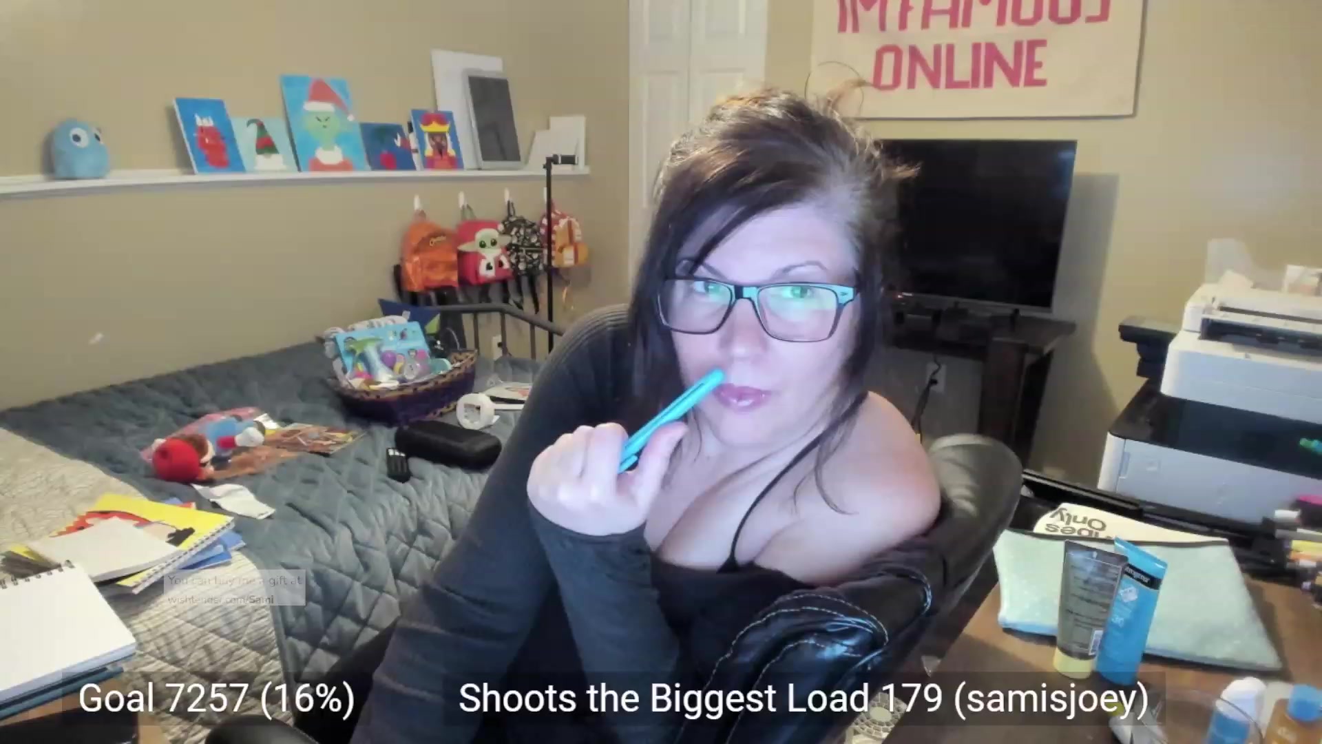 Gallery image thumbnail from Samtastic_'s myfreecams stream on, 03/15/2024, 23:24 image 19 of 20