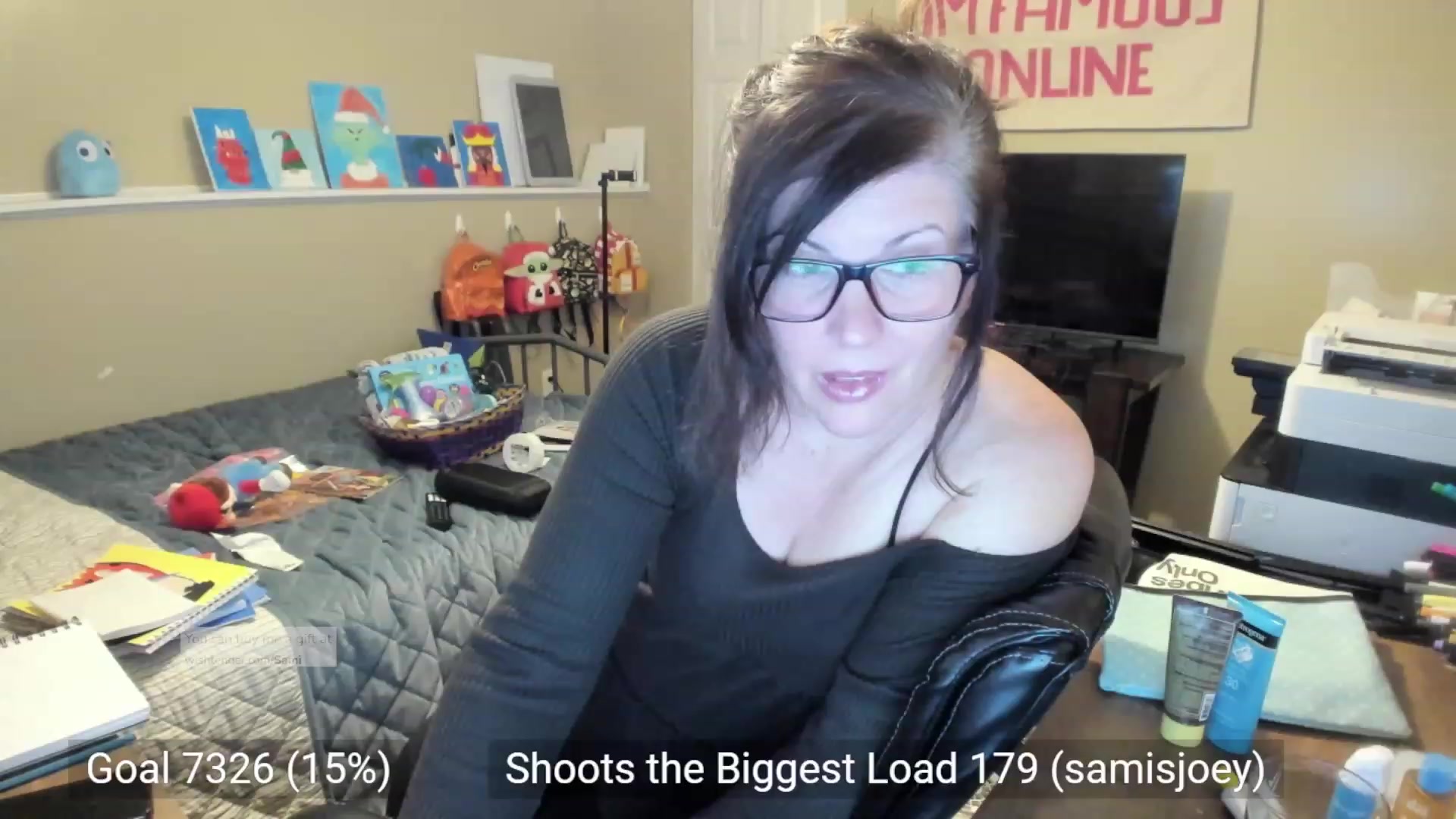 Gallery image thumbnail from Samtastic_'s myfreecams stream on, 03/15/2024, 23:24 image 15 of 20