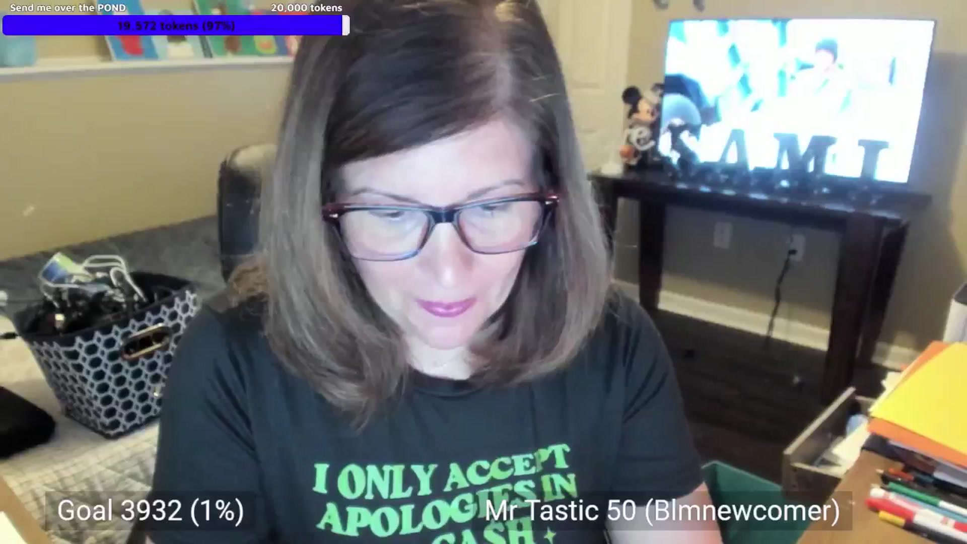 Gallery image thumbnail from Samtastic_'s myfreecams stream on, 08/09/2024, 23:32 image 6 of 20