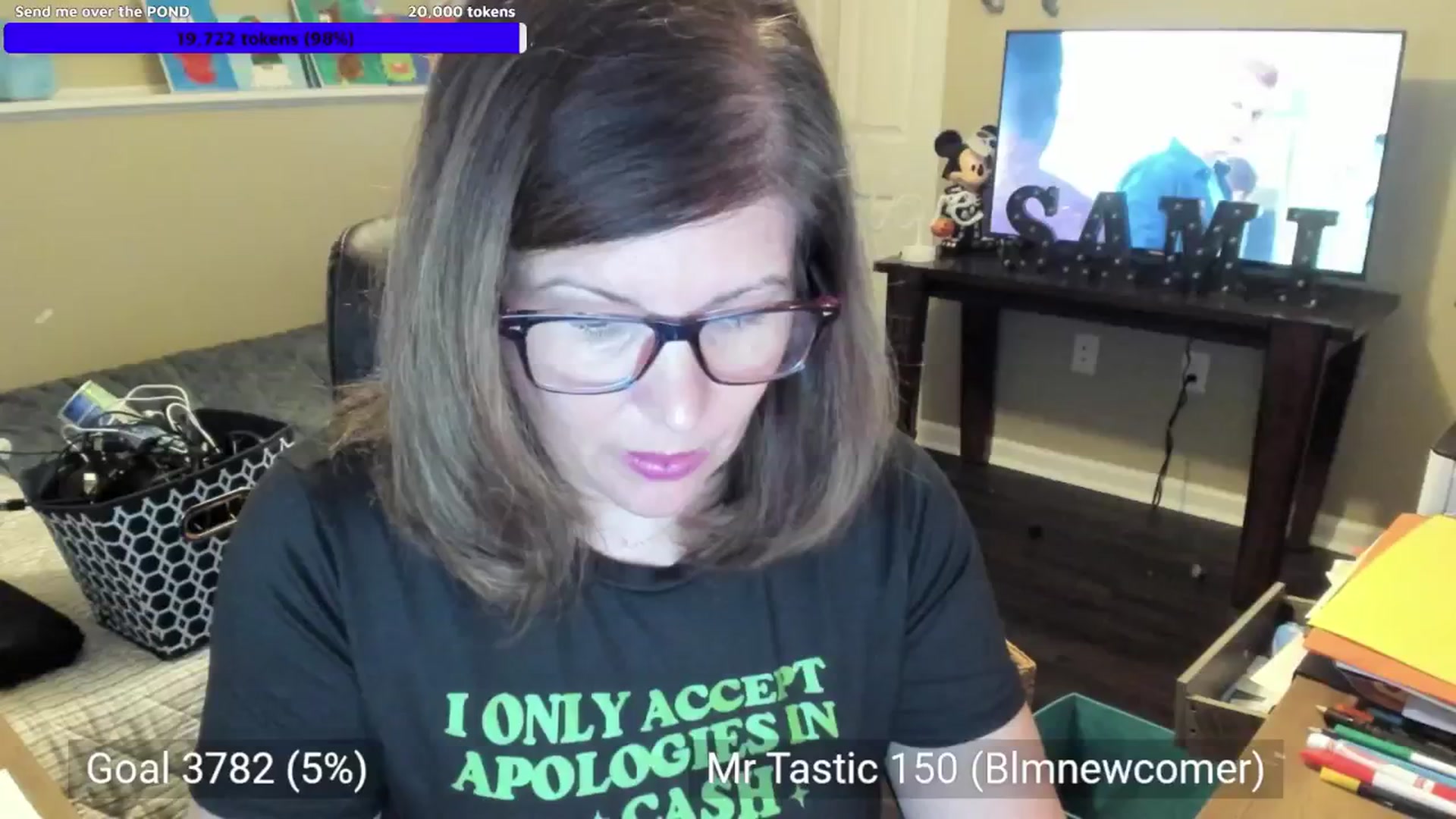 Gallery image thumbnail from Samtastic_'s myfreecams stream on, 08/09/2024, 23:32 image 8 of 20