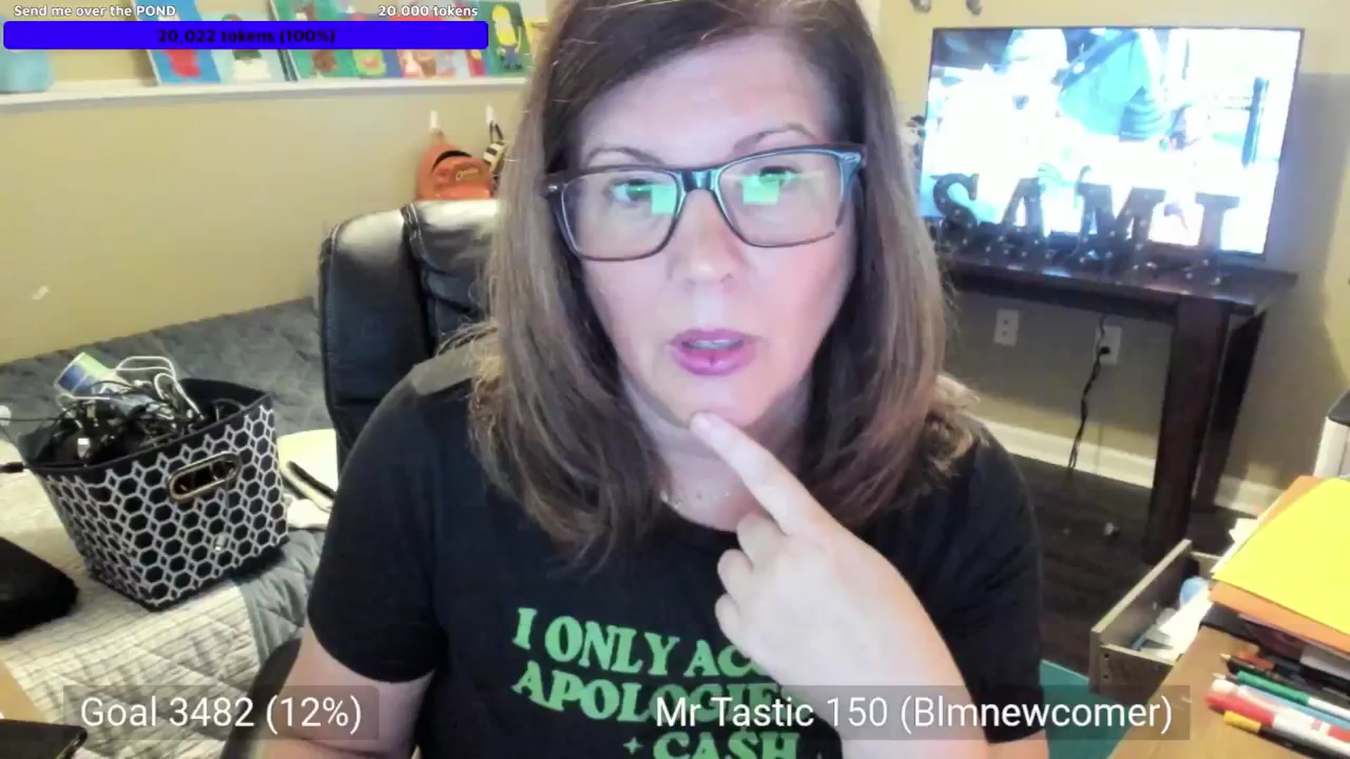Gallery image thumbnail from Samtastic_'s myfreecams stream on, 08/09/2024, 23:32 image 15 of 20