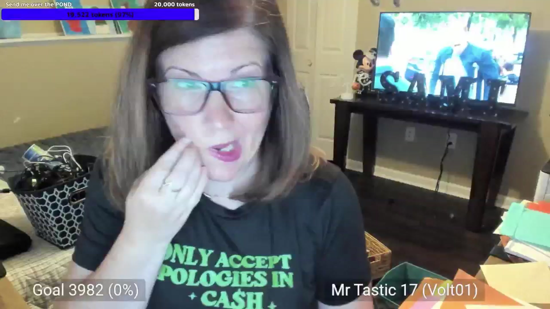 Gallery image thumbnail from Samtastic_'s myfreecams stream on, 08/09/2024, 23:32 image 3 of 20