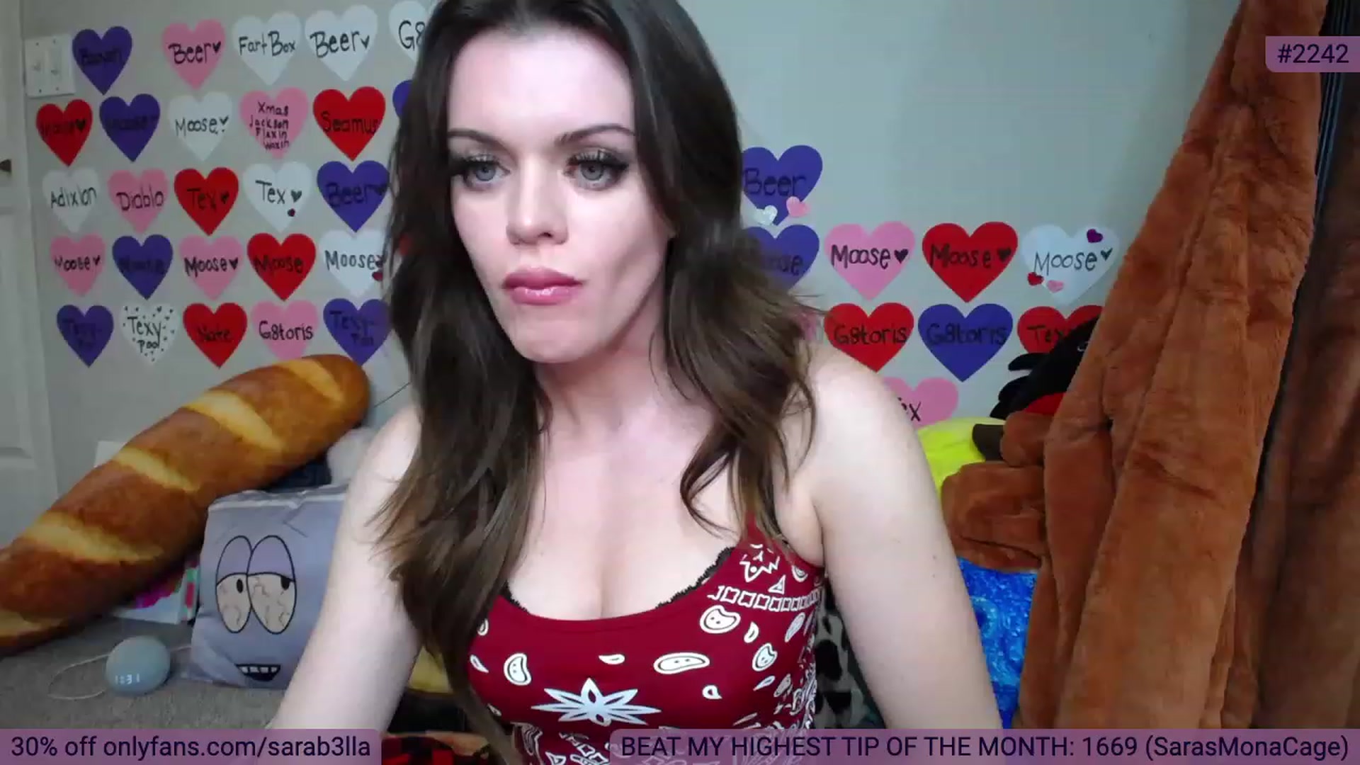 Gallery image thumbnail from SaraBellaaa's myfreecams stream on, 02/19/2023, 04:47 image 17 of 20