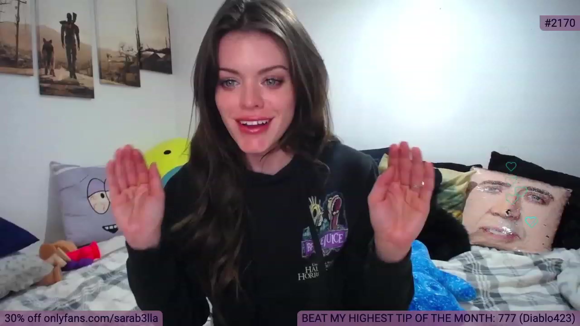 Gallery image thumbnail from SaraBellaaa's myfreecams stream on, 04/16/2023, 03:22 image 1 of 20