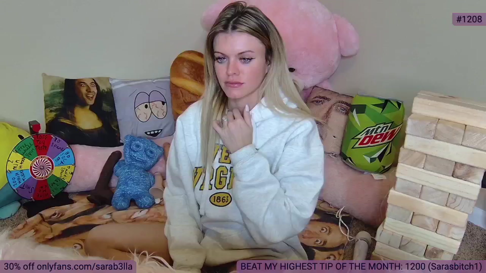 Gallery image thumbnail from SaraBellaaa's myfreecams stream on, 09/16/2024, 15:47 image 17 of 20