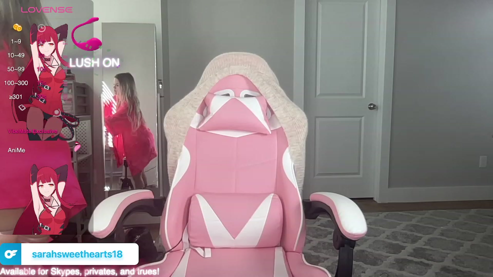 Gallery image thumbnail from Sarahsweets18's myfreecams stream on, 11/06/2023, 17:06 image 6 of 20