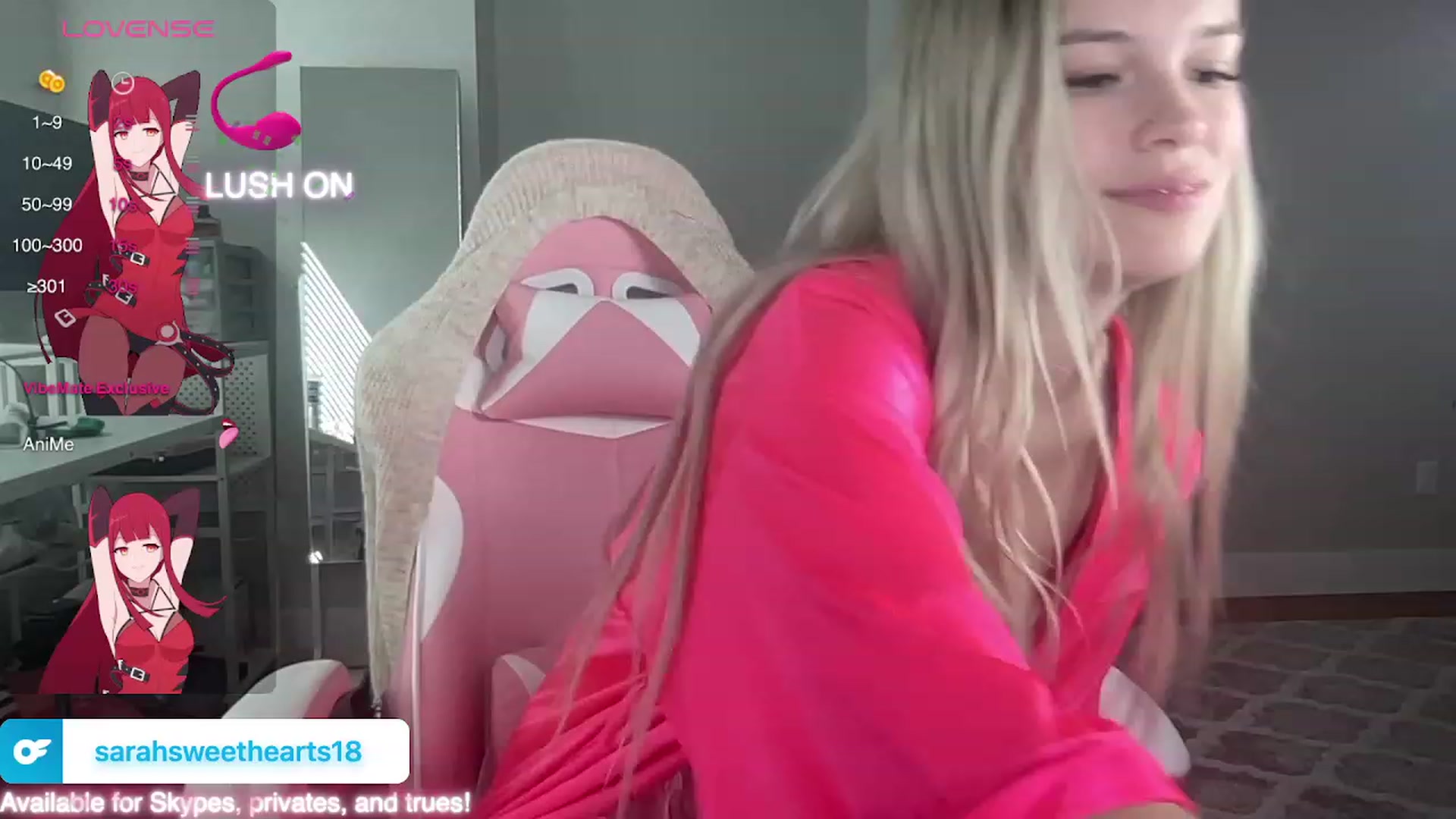 Gallery image thumbnail from Sarahsweets18's myfreecams stream on, 11/06/2023, 17:06 image 10 of 20