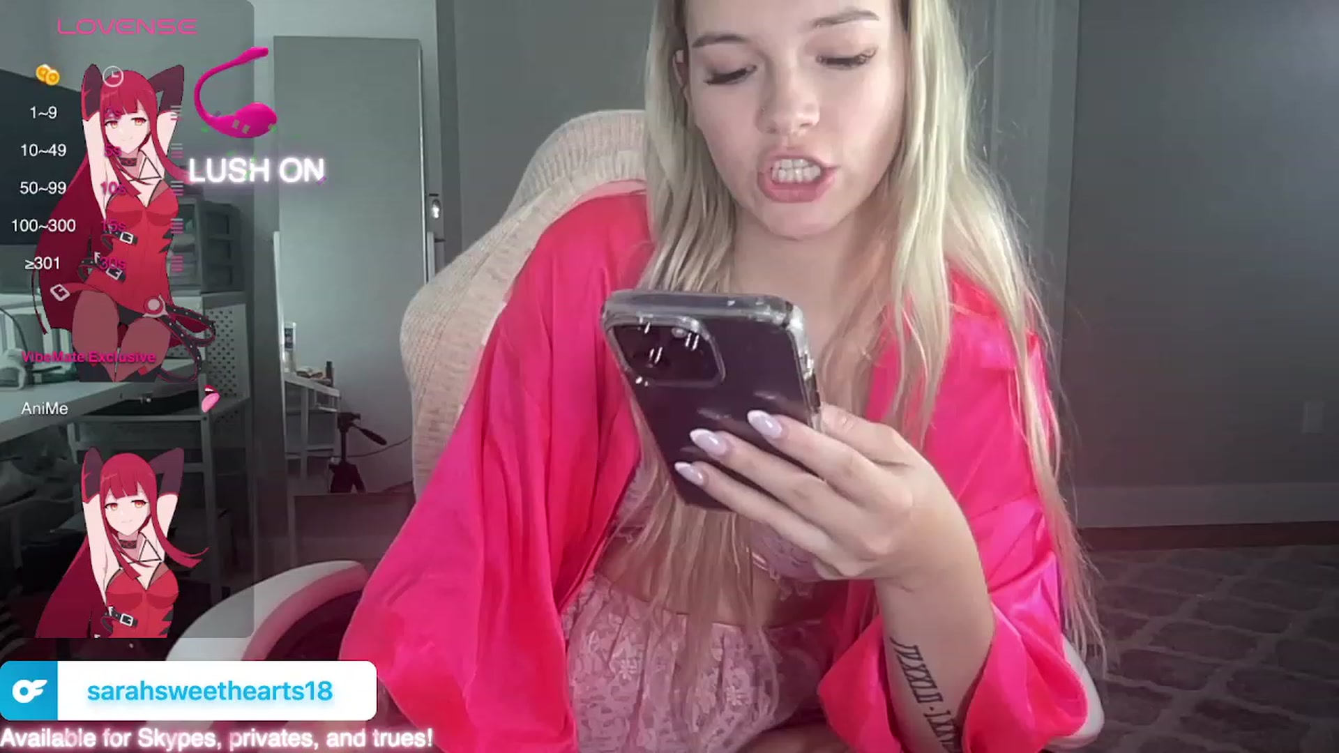 Gallery image thumbnail from Sarahsweets18's myfreecams stream on, 11/06/2023, 17:58 image 19 of 20
