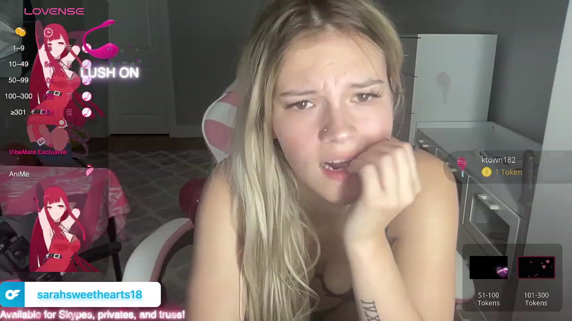 Gallery image thumbnail from Sarahsweets18's myfreecams stream on, 11/14/2023, 21:55 image 20 of 20