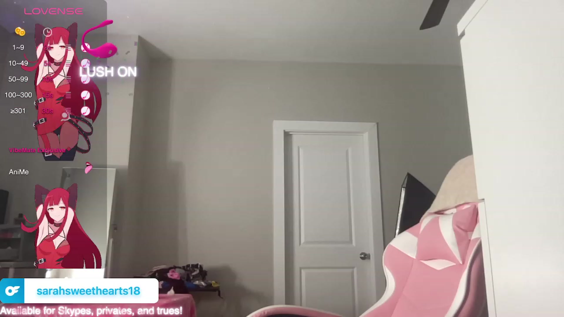 Gallery image thumbnail from Sarahsweets18's myfreecams stream on, 11/14/2023, 23:38 image 7 of 20