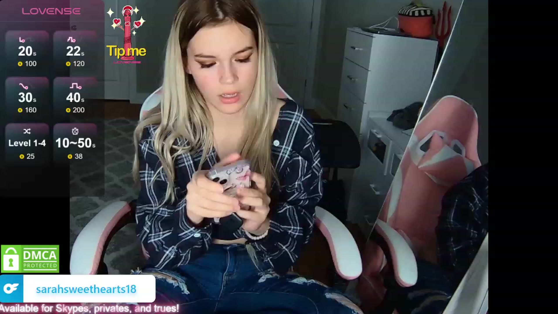 Gallery image thumbnail from Sarahsweets18's myfreecams stream on, 11/28/2023, 02:58 image 20 of 20