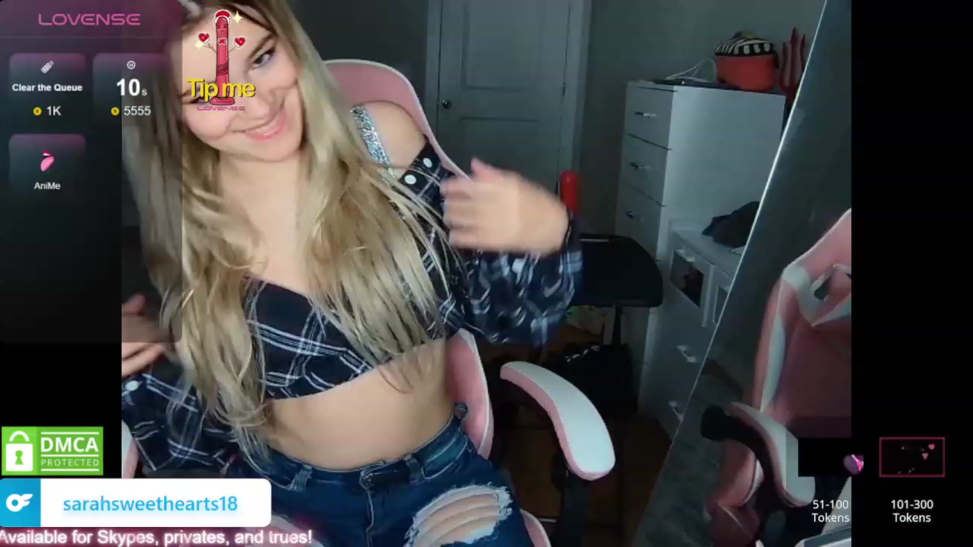 Gallery image thumbnail from Sarahsweets18's myfreecams stream on, 11/28/2023, 02:58 image 4 of 20