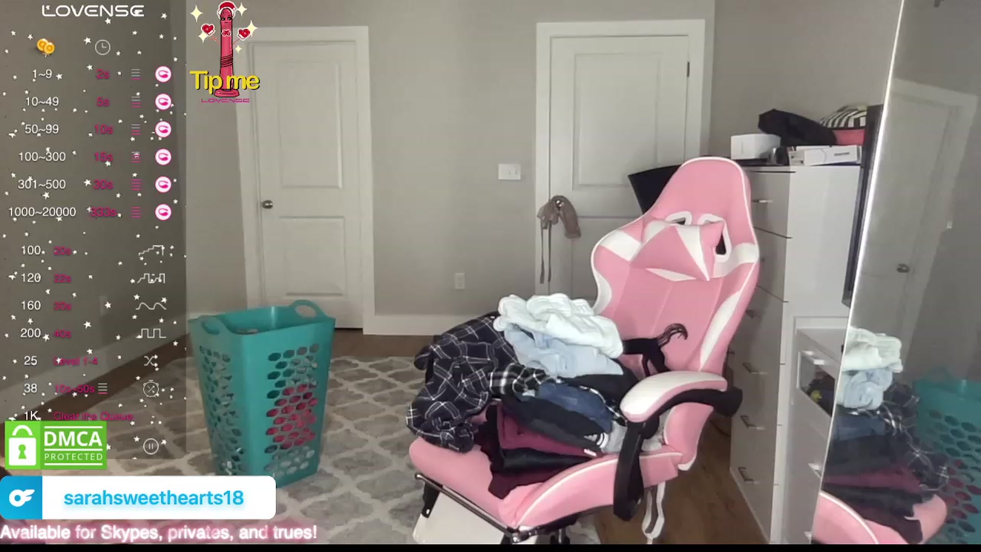 Gallery image thumbnail from Sarahsweets18's myfreecams stream on, 12/07/2023, 18:28 image 7 of 20