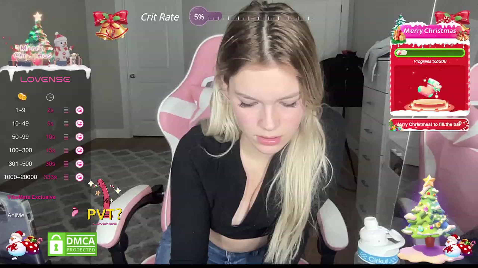 Gallery image thumbnail from Sarahsweets18's myfreecams stream on, 12/19/2023, 19:20 image 1 of 20