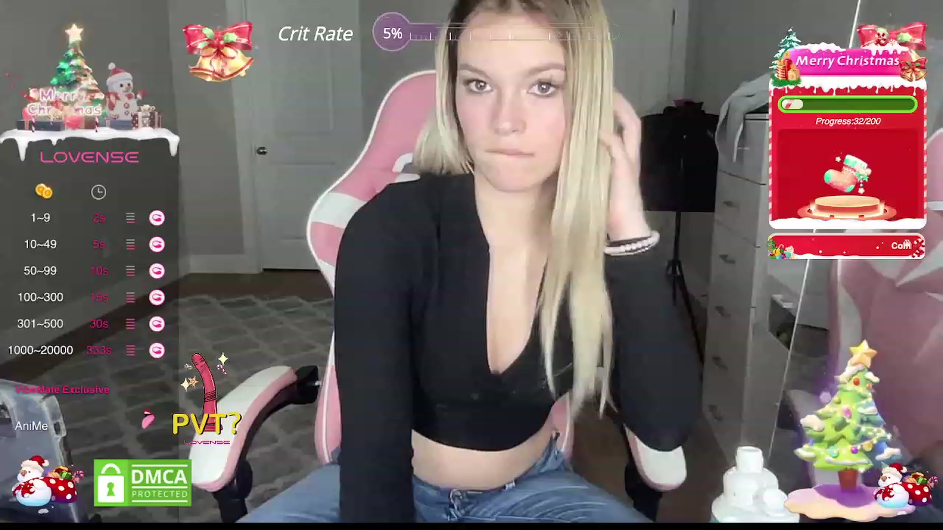 Gallery image thumbnail from Sarahsweets18's myfreecams stream on, 12/19/2023, 19:20 image 9 of 20
