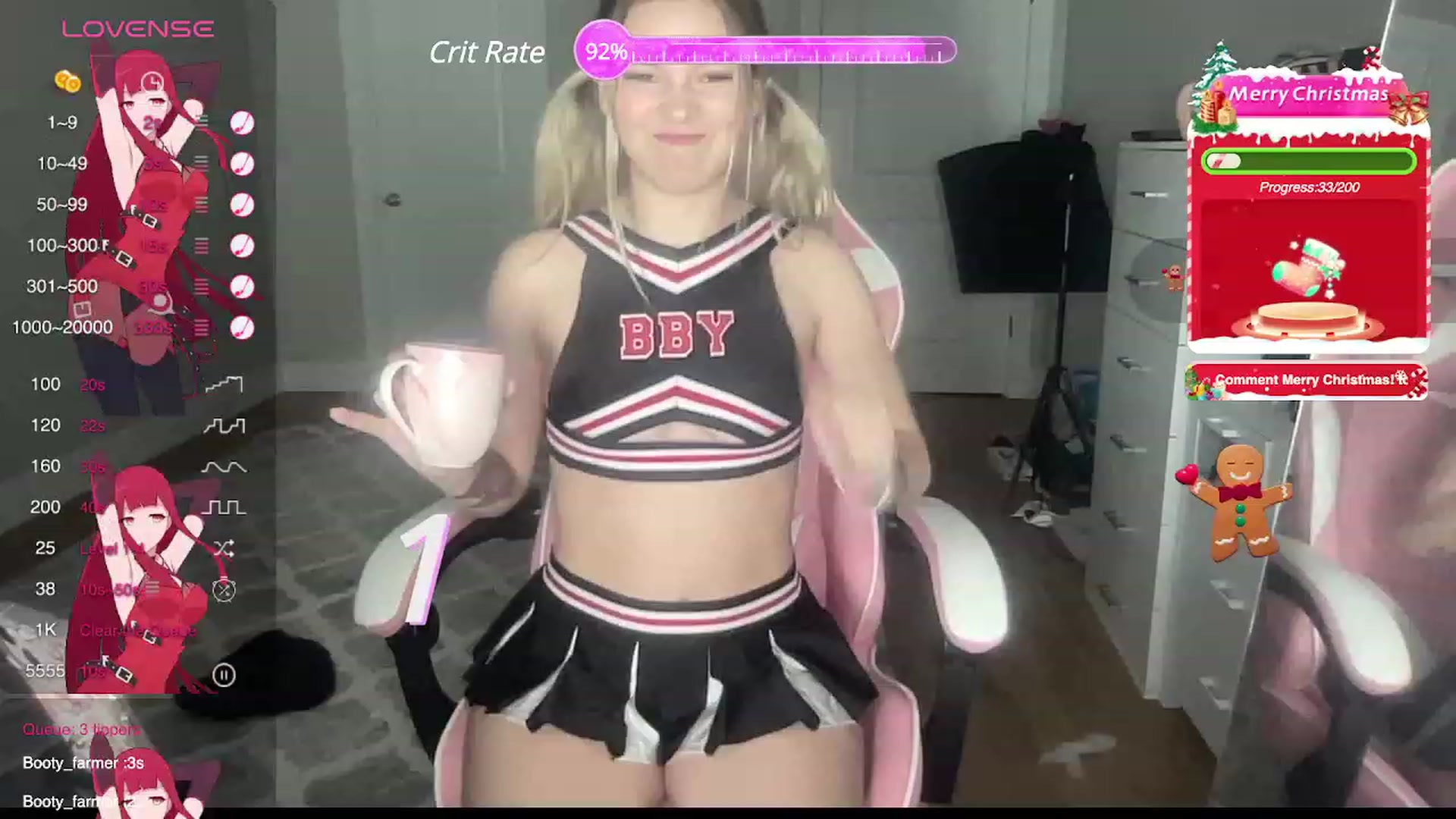 Gallery image thumbnail from Sarahsweets18's myfreecams stream on, 12/29/2023, 05:37 image 3 of 20